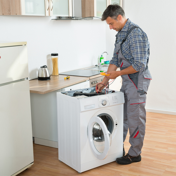 can you walk me through the steps of troubleshooting my washer issue in Kearney County NE